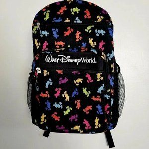 Disney Parks Disney World Mickey Rainbow Silhouette Backpack
